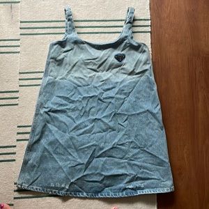 Denim small dress